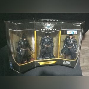 Mattel Dark Knight Trilogy Movie Masters Set - Black and Gold